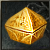 Large Gold Treasure Chest